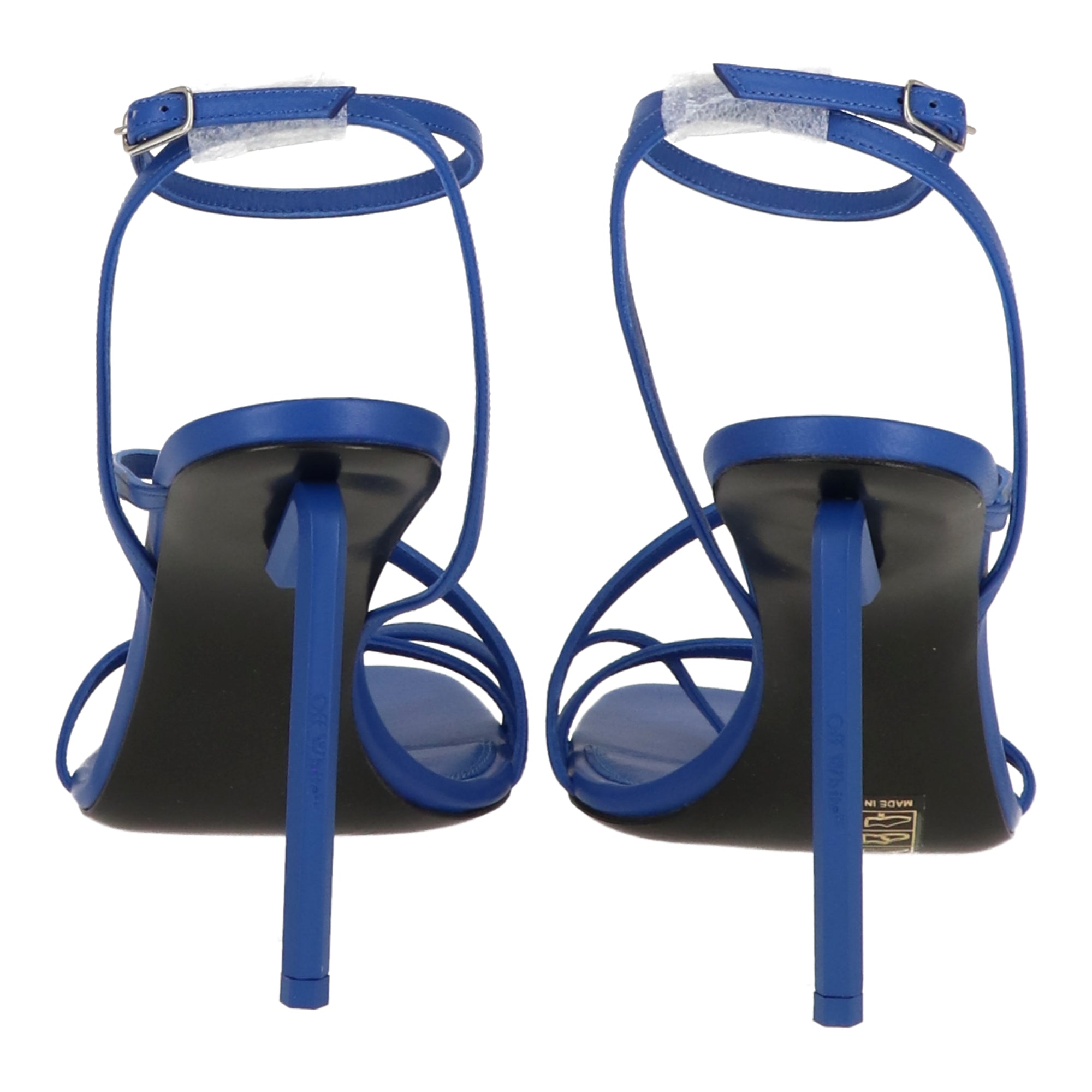 Off White Womens Blue Sandal