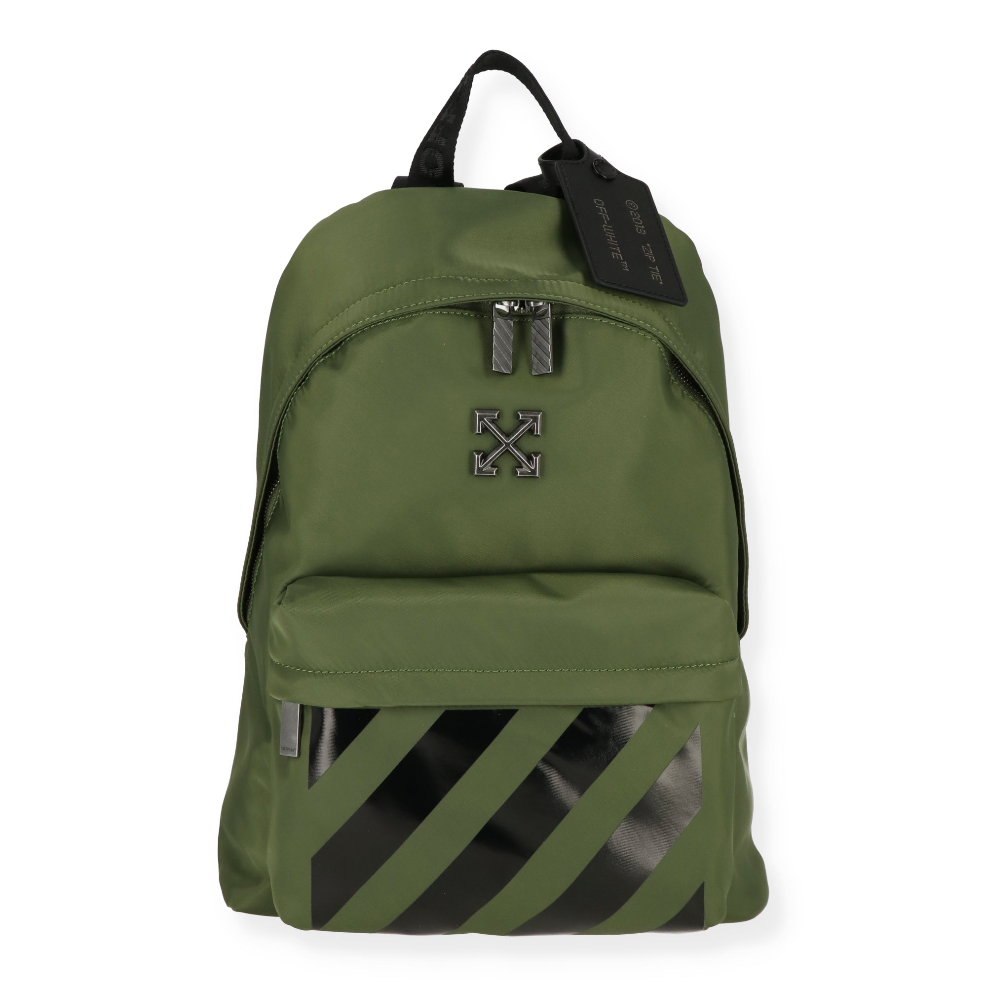 Off White Mens Army Backpack