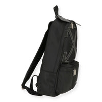 Off White Mens Black Backpack