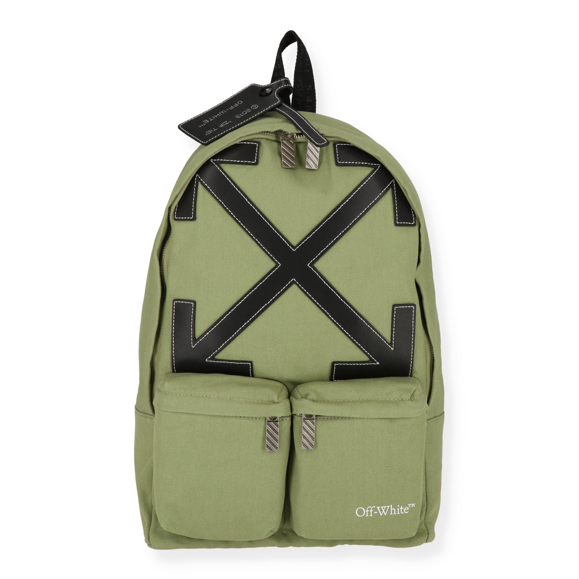 Off White Mens Army Backpack