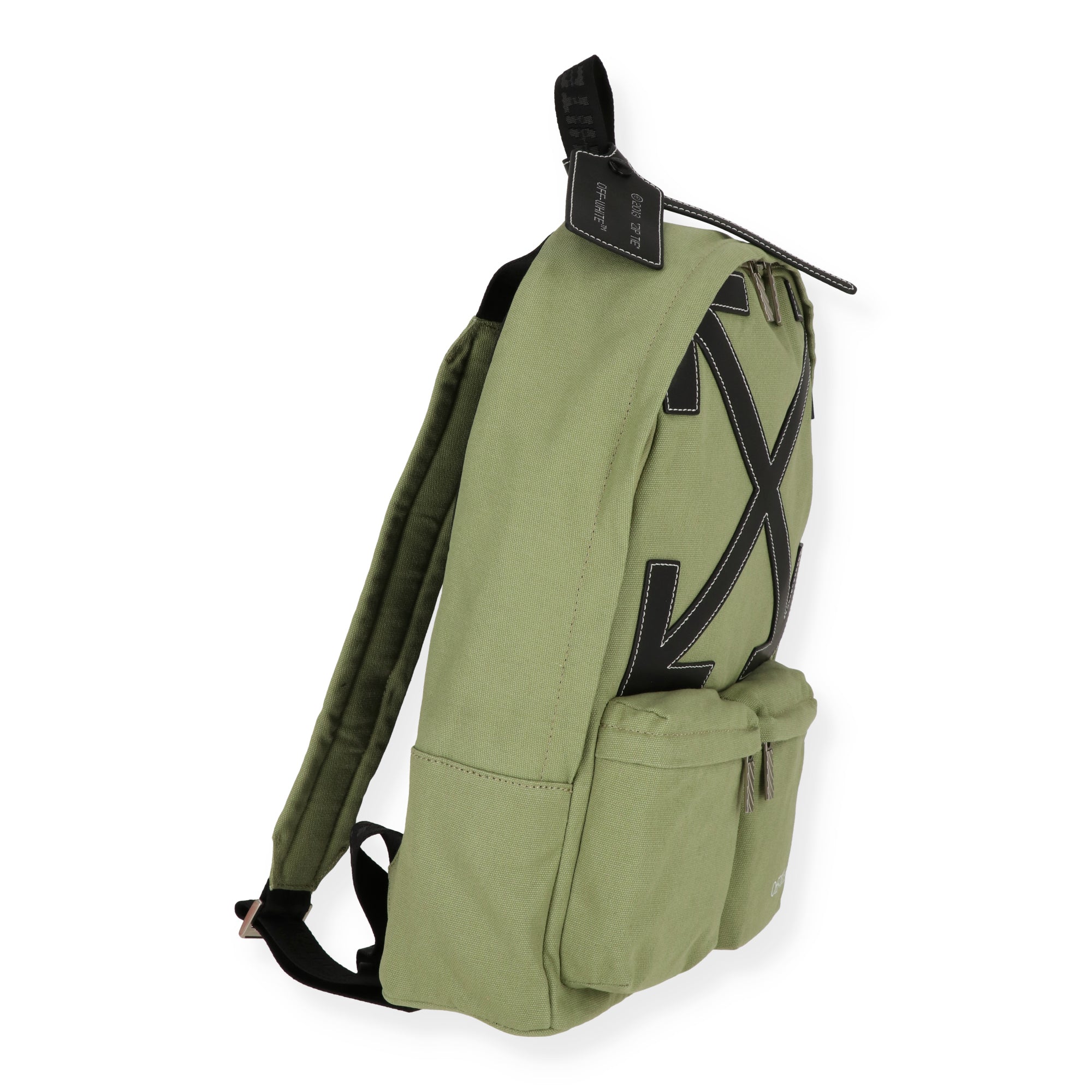 Off White Mens Army Backpack