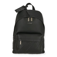 Off White Mens Black Backpack