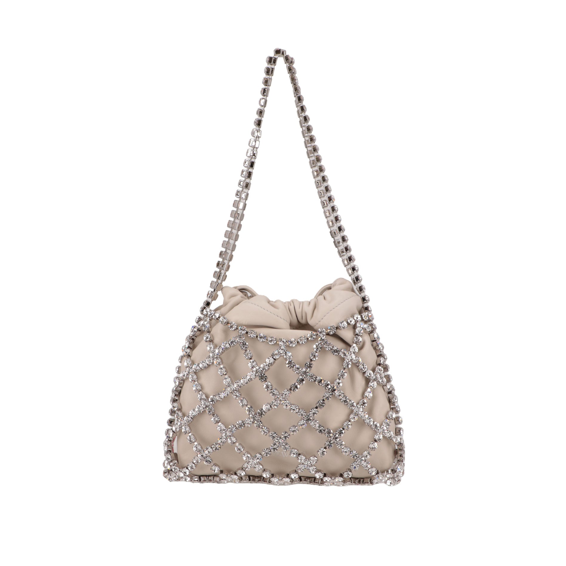 OFFWHITE Off White Womens Beige/Black Shoulder Bag