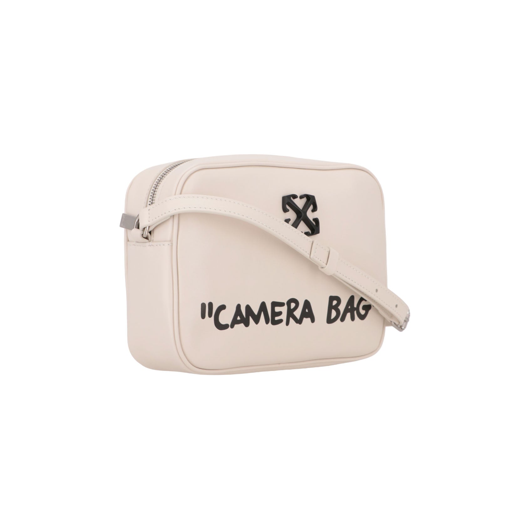 OFFWHITE Off White Womens Beige/Black Shoulder Bag
