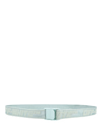 Off-White Womens Mini Industrial Belt One Size Fits All Blue