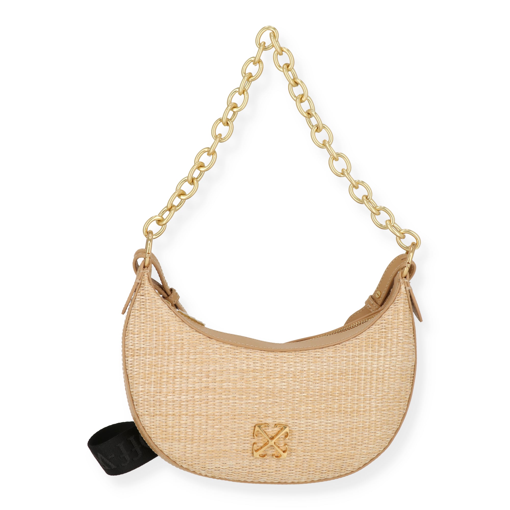 Off White Womens Natural Handbag