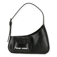 Off White Womens Black Handbag