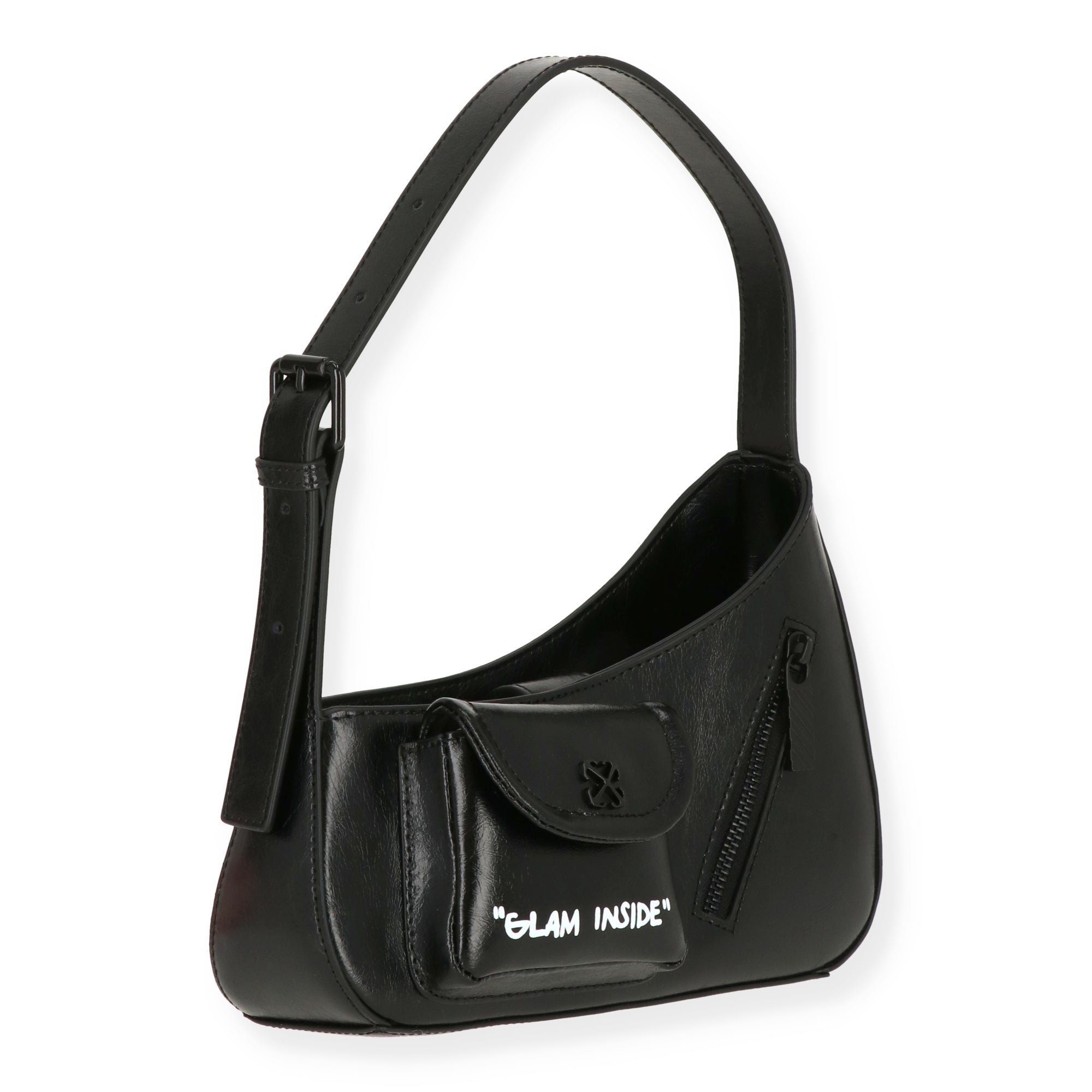 Off White Womens Black Handbag