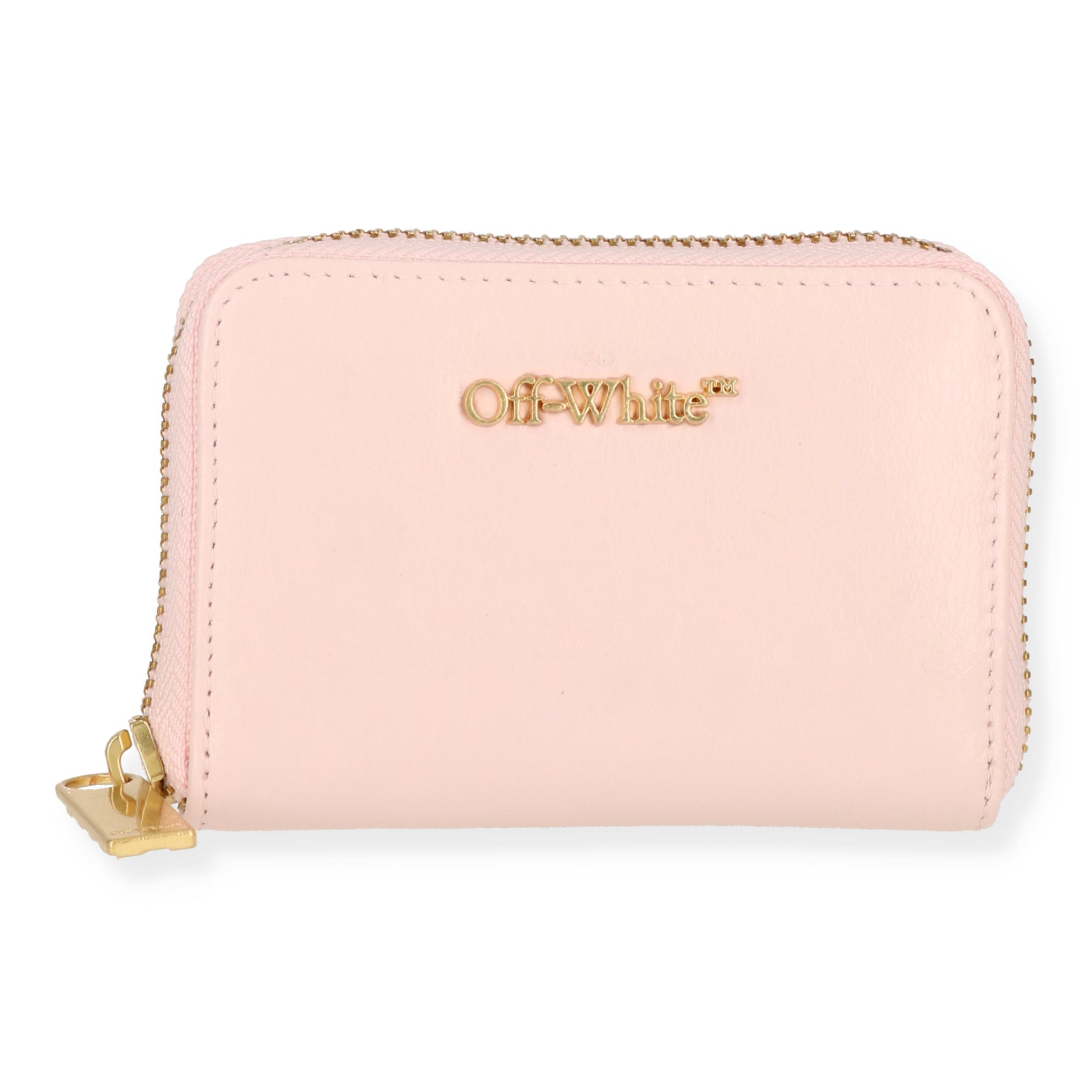 Off White Womens Pink Wallet