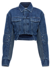 Off-White Women 'Motorcycle' Denim Jacket