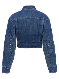 Off-White Women 'Motorcycle' Denim Jacket
