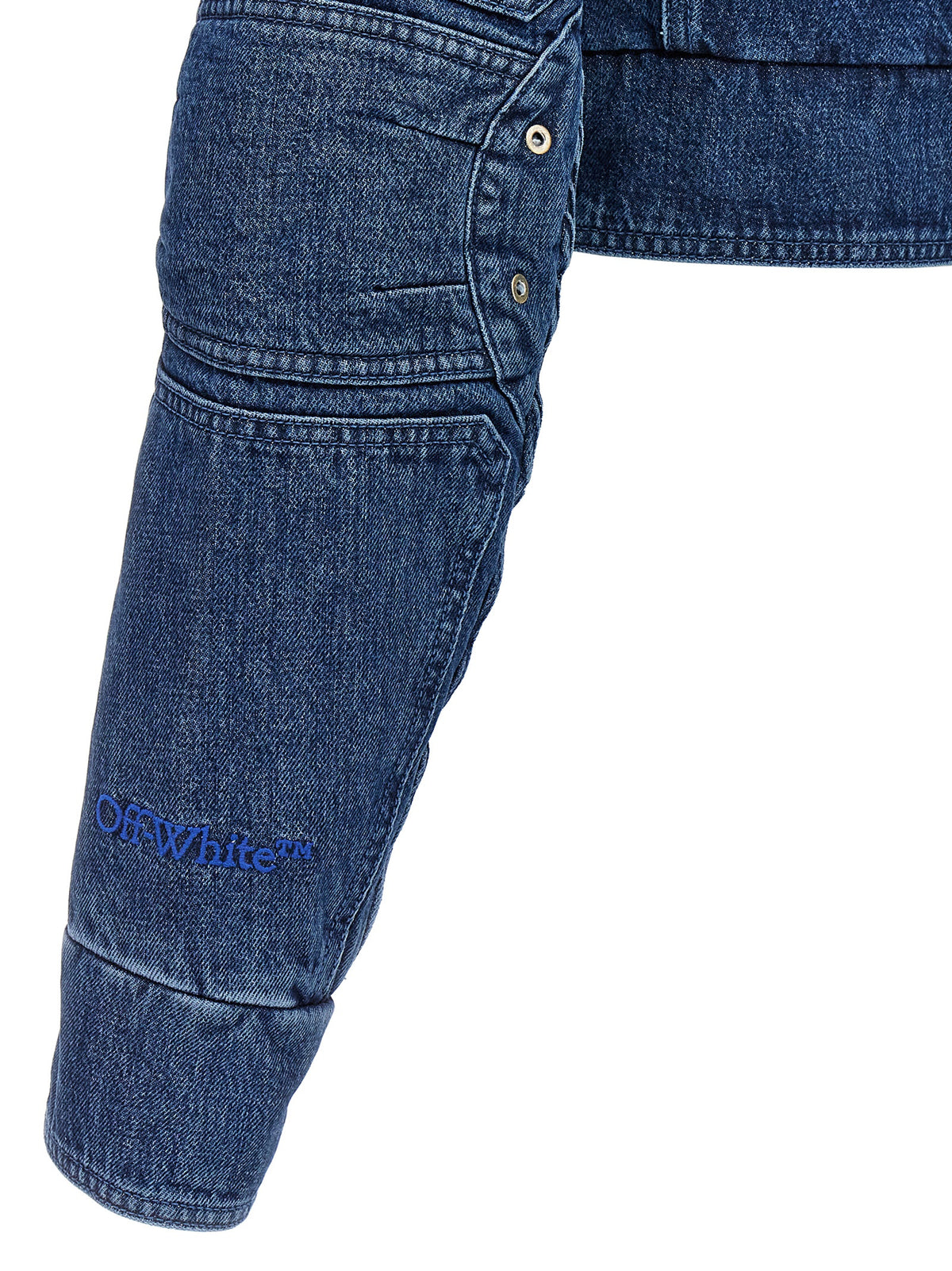 Off-White Women 'Motorcycle' Denim Jacket