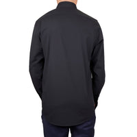 Cavalli Class Mens Black Dress Shirt W Logo