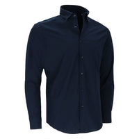 Cavalli Class Mens Navy Dress Shirt