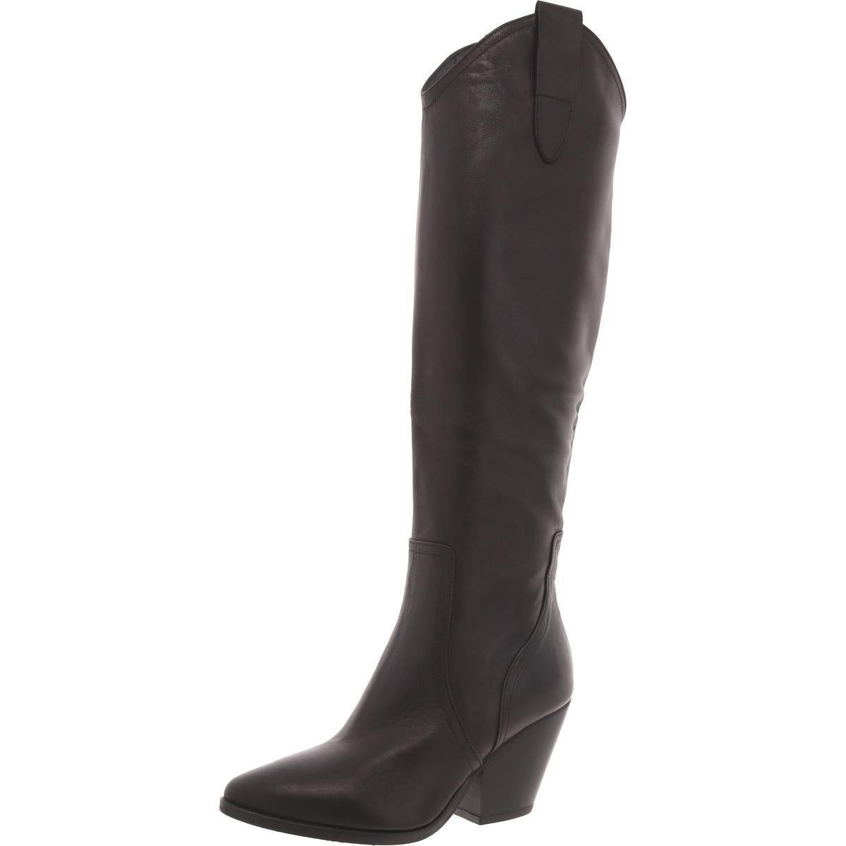 Vittoria Womens Leather Tall Knee-High Boots