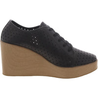 Unfazed Womens Faux Leather Lifestyle Wedge Heels