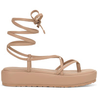 Rexile Womens Strappy Flatform Sandals