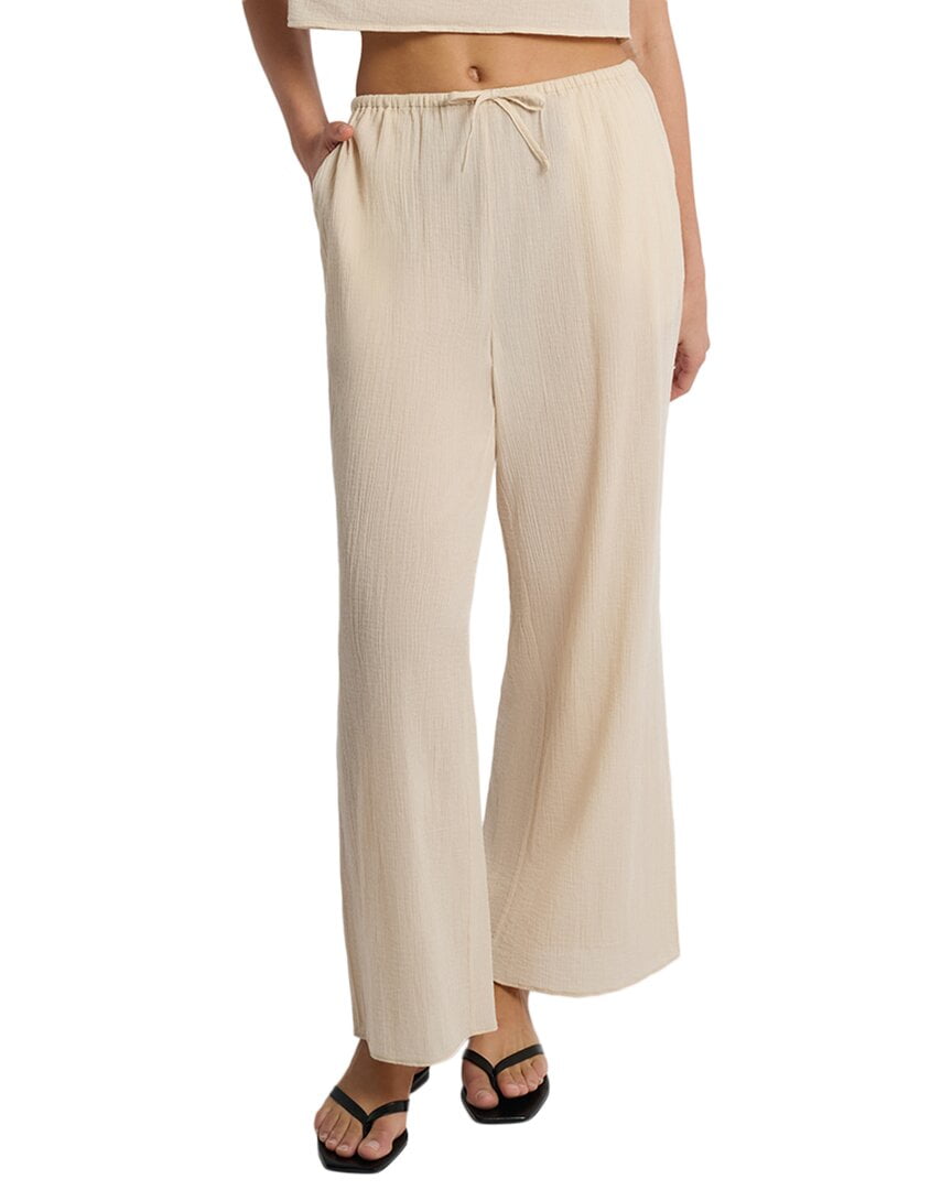 Onia Crinkle Gauze Drawstring Pant