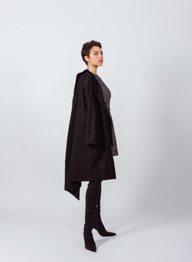 Worsted Flannel Trench Coat2