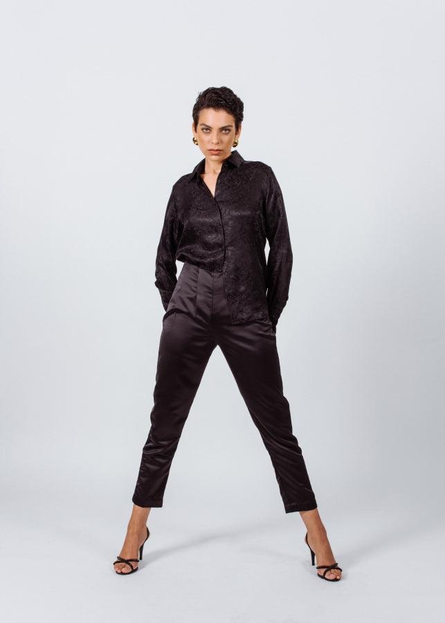 Women's Trousers Pleated Pants1
