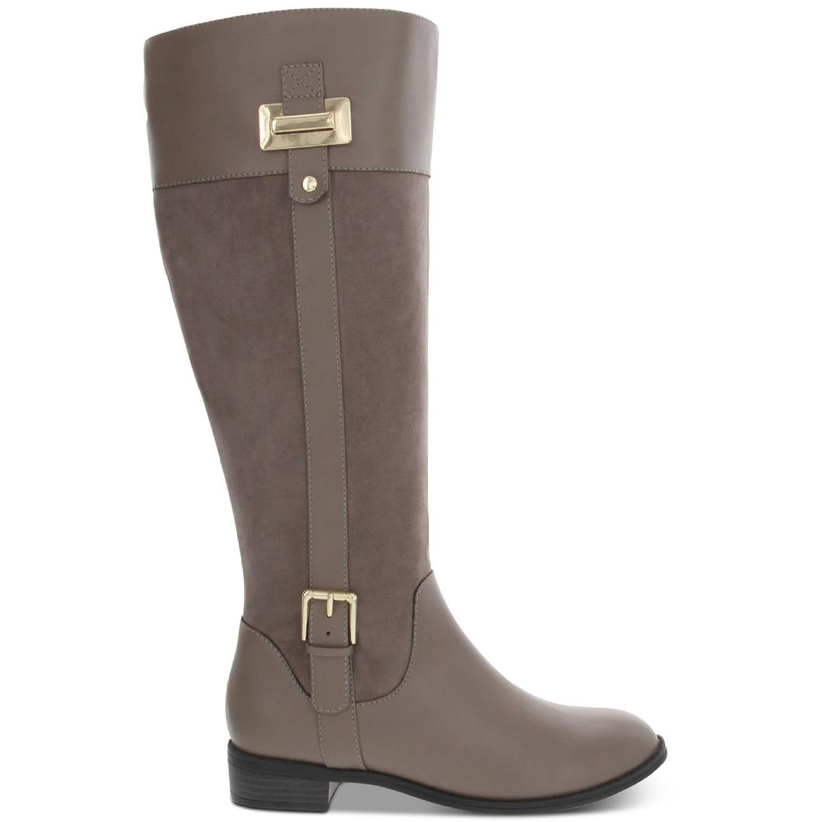 Deliee 2 Womens Wide Calf Knee-High Riding Boots