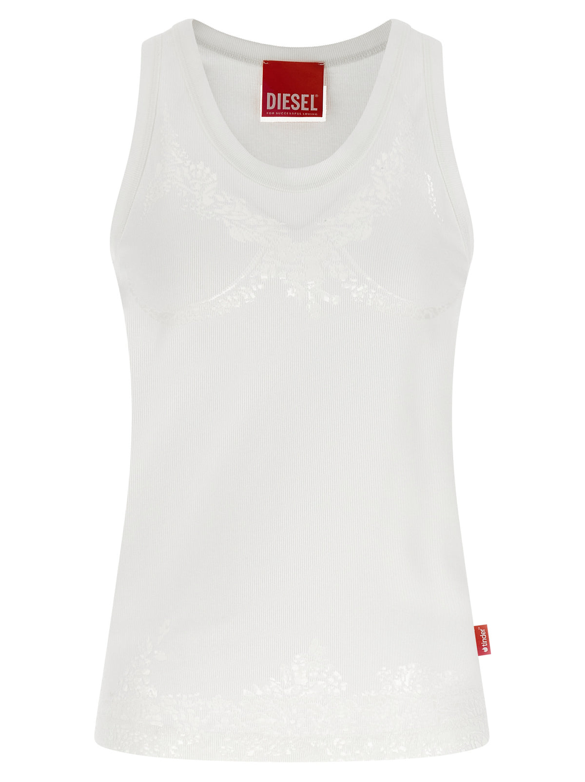 DIESEL Diesel Women Diesel X Tinder 'Pr-T-Anki-Lace-R' Tank Top