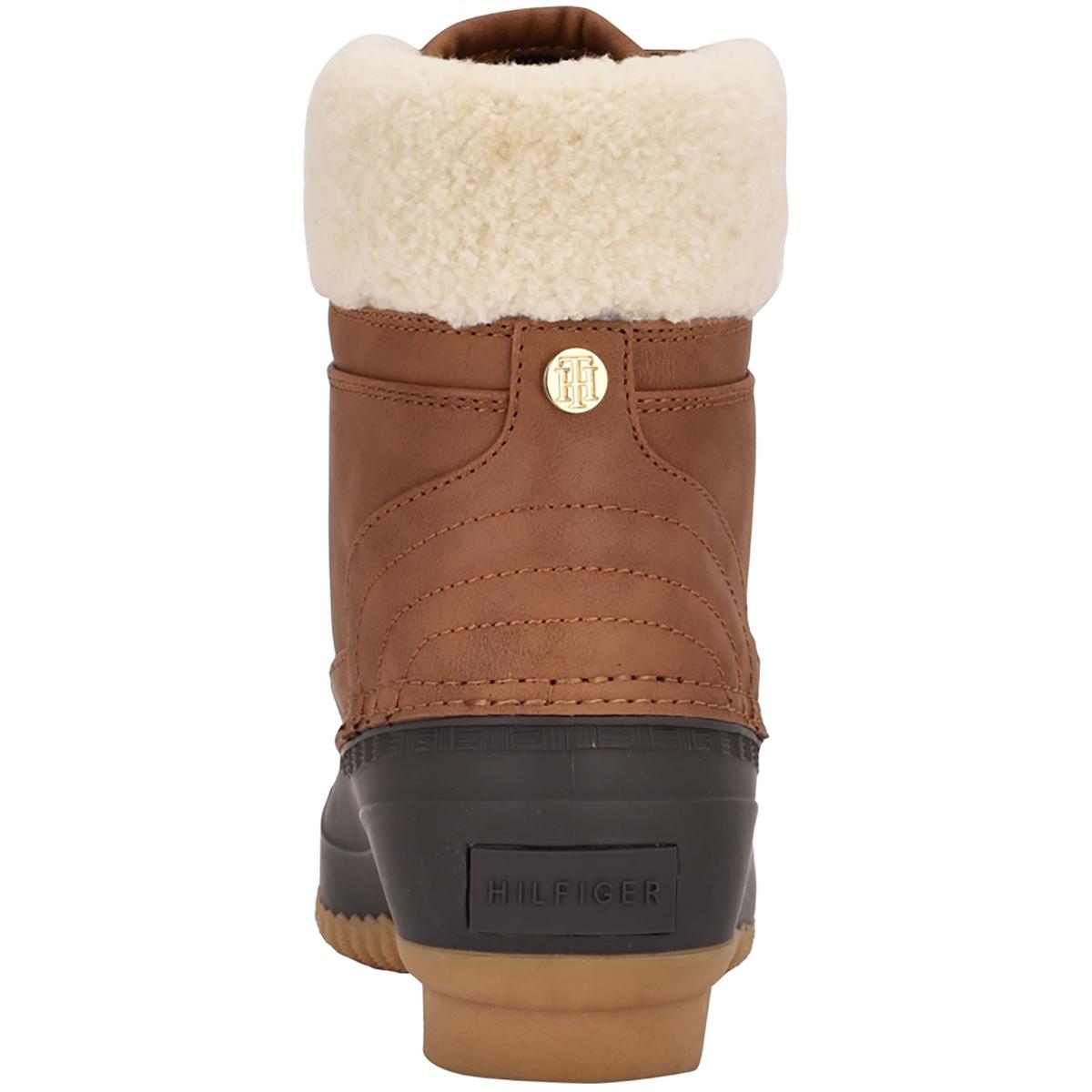 Rainah Womens Faux Fur Lined Rain Boots