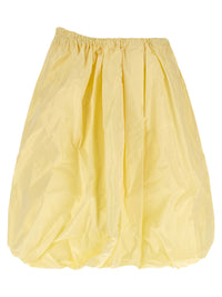 Prada Women Tec Taffeta Skirt