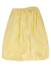 Prada Women Tec Taffeta Skirt