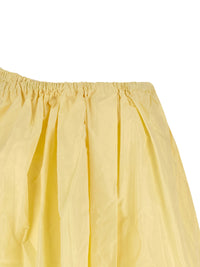 Prada Women Tec Taffeta Skirt