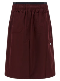 PRADA Prada Women Double Layer Elastic Skirt