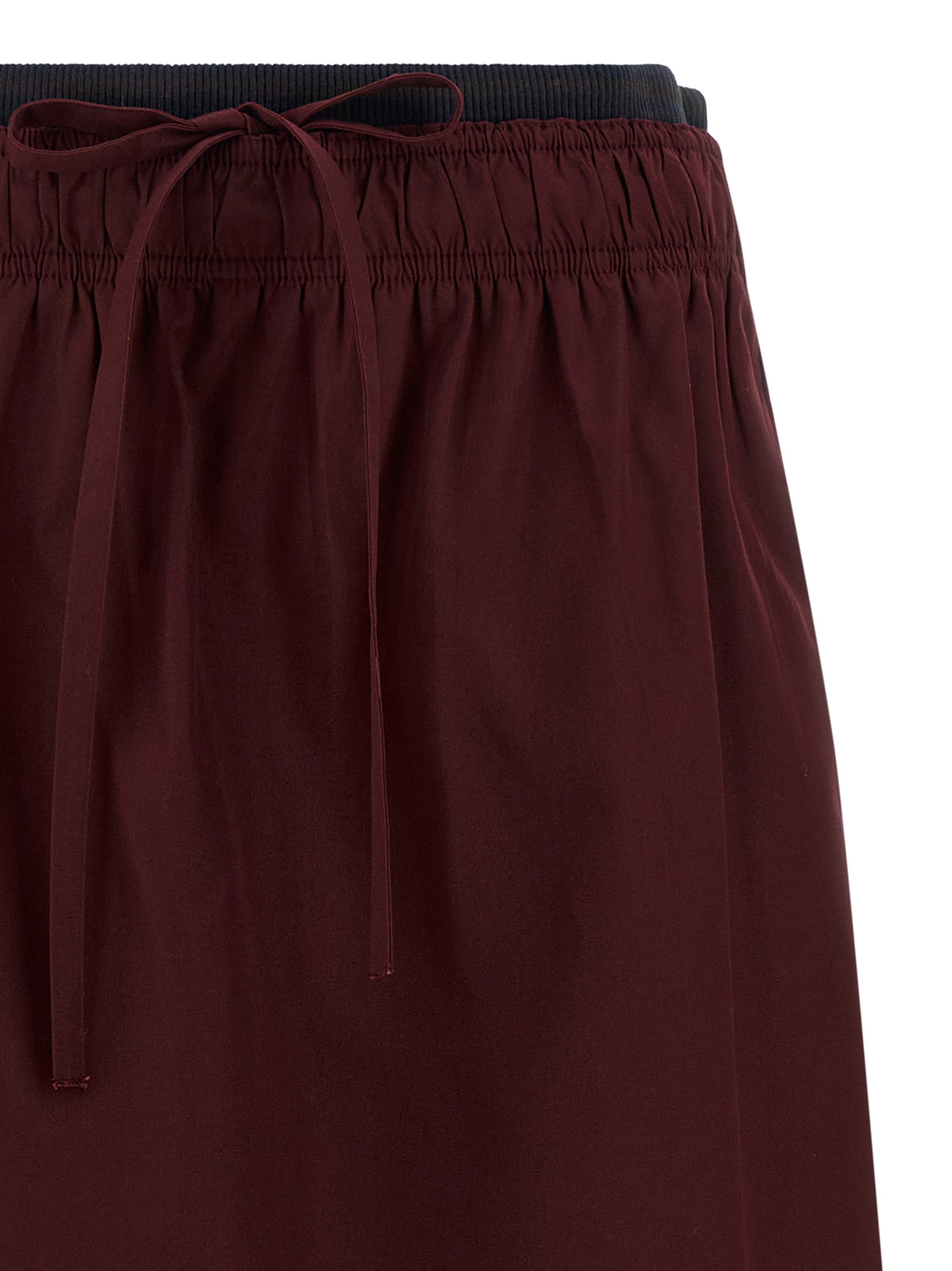 PRADA Prada Women Double Layer Elastic Skirt