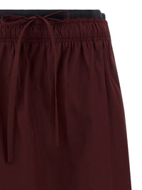 PRADA Prada Women Double Layer Elastic Skirt