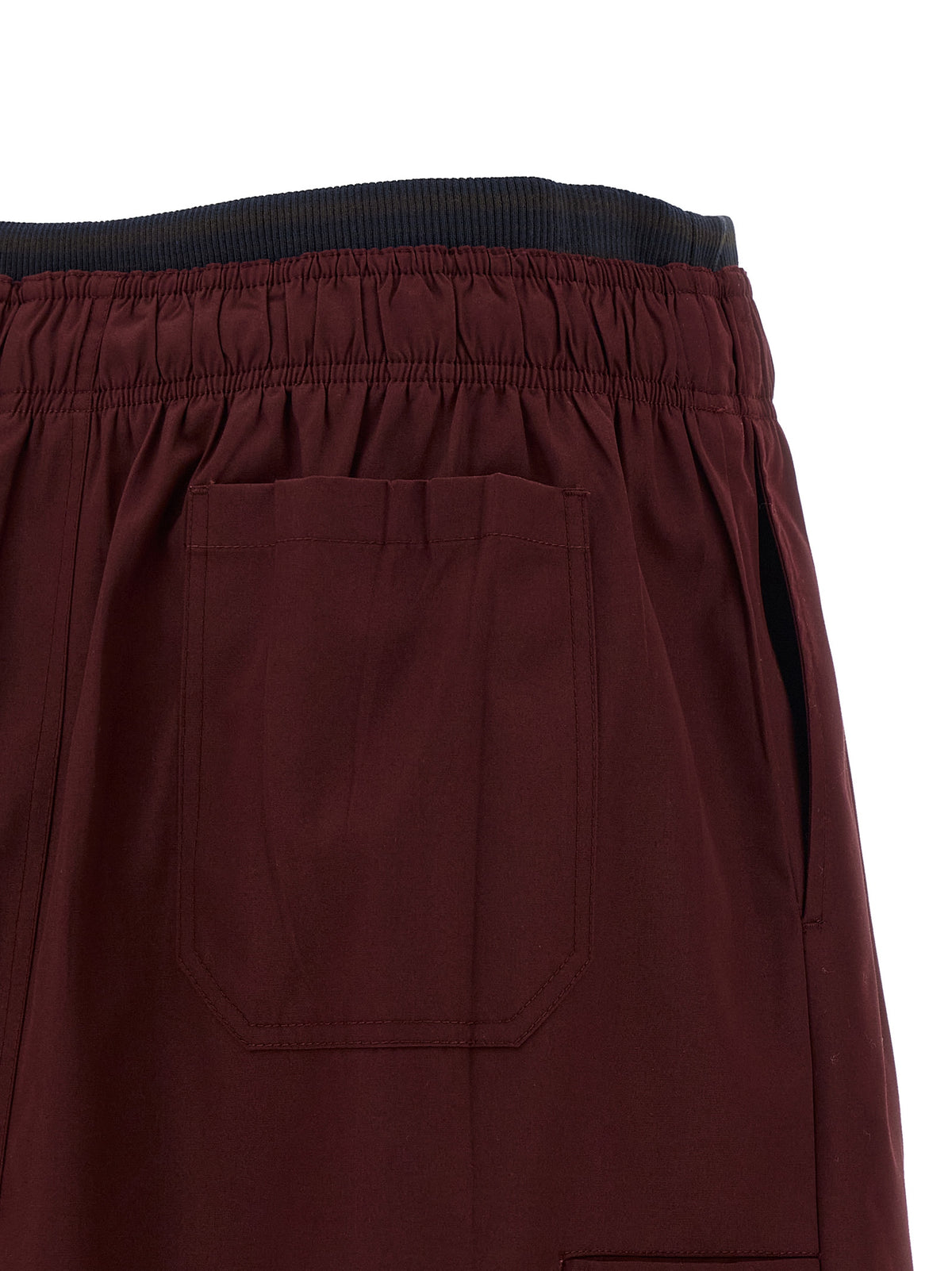 PRADA Prada Women Double Layer Elastic Skirt