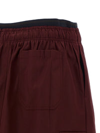 PRADA Prada Women Double Layer Elastic Skirt