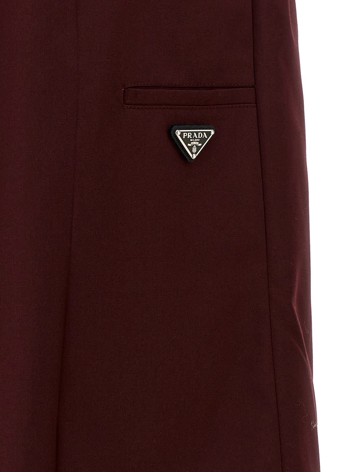 PRADA Prada Women Double Layer Elastic Skirt