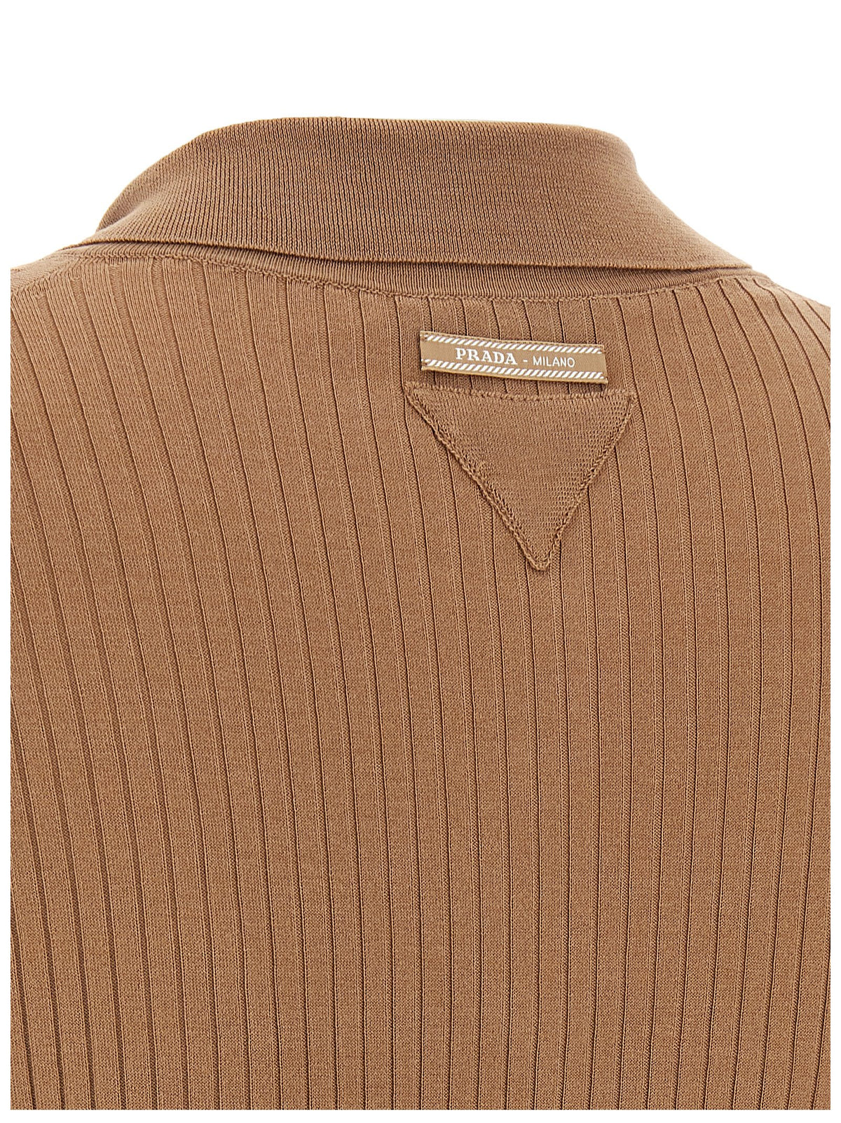 Prada Women Knitted Polo Shirt