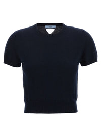 PRADA Prada Women Cut-Out Logo Sweater