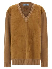 Prada Women Suede Sweater