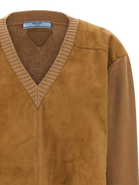 Prada Women Suede Sweater