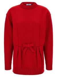 Prada Women Bow Sweater