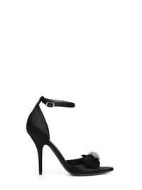 Balenciaga Women Black Avenue Palazzo 110 Mm Sandals
