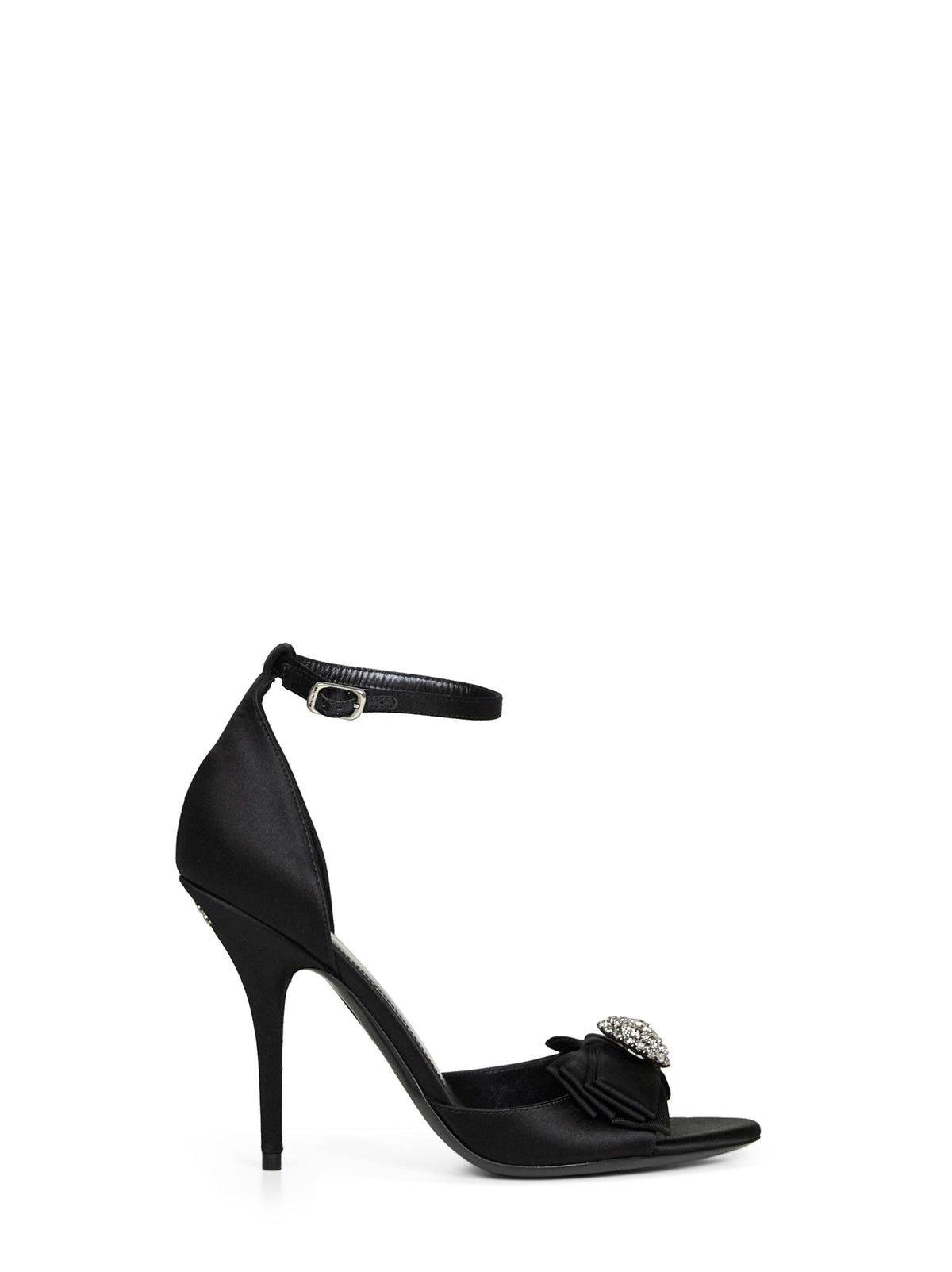 Balenciaga Women Black Avenue Palazzo 110 Mm Sandals