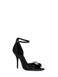 Balenciaga Women Black Avenue Palazzo 110 Mm Sandals