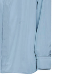 Bottega Veneta Women Blue Gravel Parachute Silk And Viscose Shirt