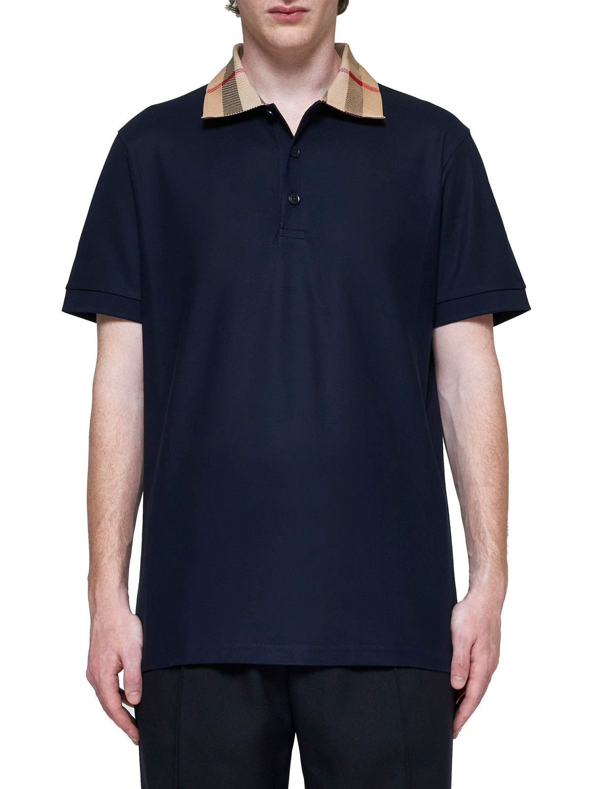 Burberry Men Polo In Cotone "Burberry"