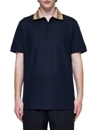 Burberry Men Polo In Cotone "Burberry"