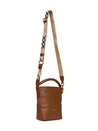 Burberry Women Hazel Mini B Clip Bucket Bag