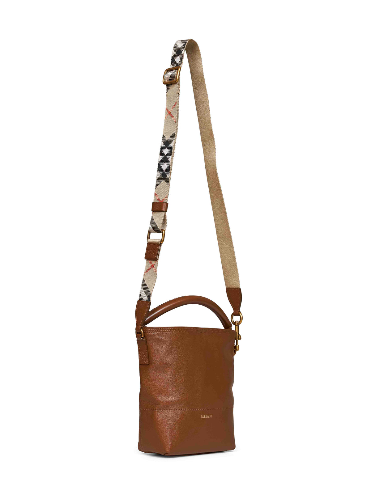 Burberry Women Hazel Mini B Clip Bucket Bag