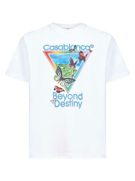 Casablanca Men White Tennis Club Beyond Destiny T-Shirt – Bluefly